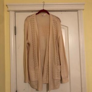 Light Pink Long Cardigan